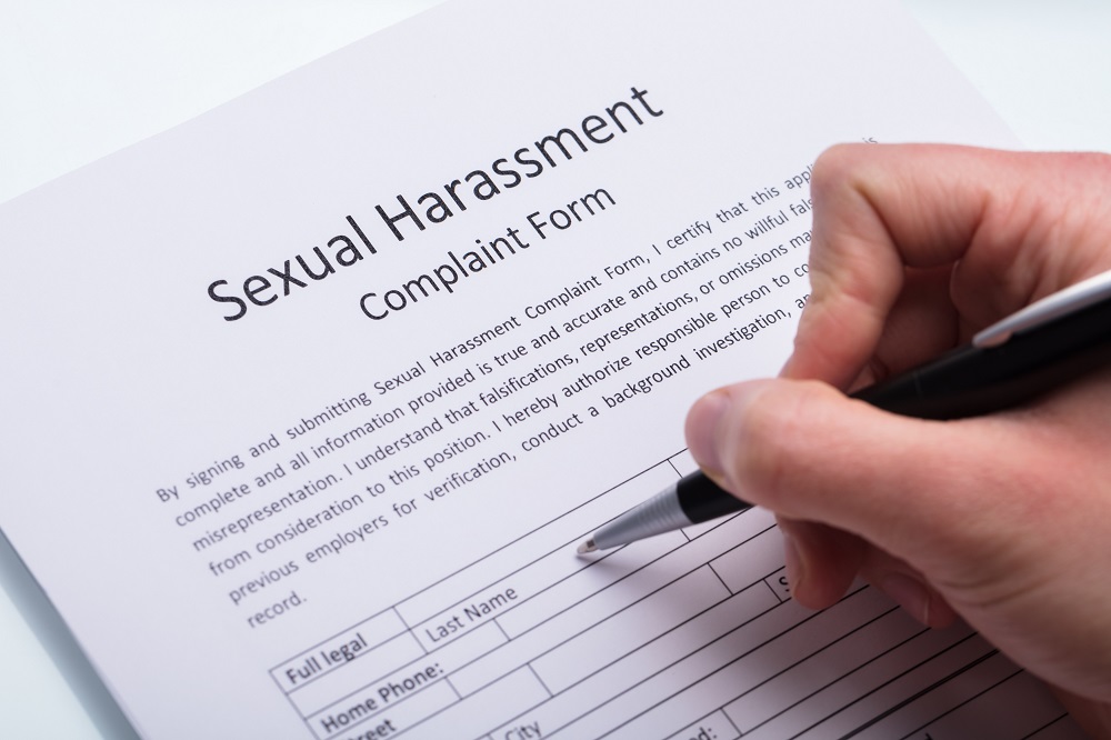 Sexual harassment complaint form